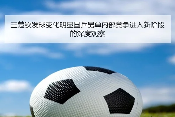 王楚钦发球变化明显国乒男单内部竞争进入新阶段的深度观察